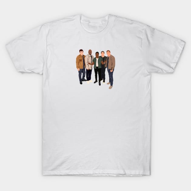 The boys of the rookie T-Shirt by SabsArt05